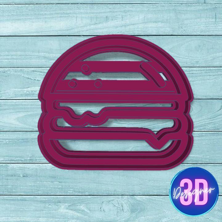 HAMBURGER - COOKIE CUTTER