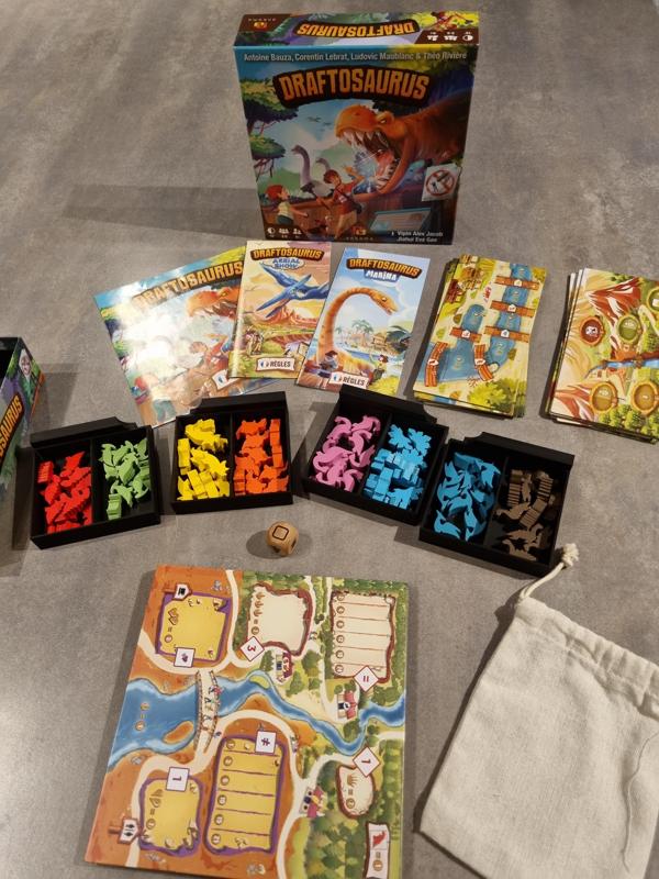 Draftosaurus extensions insert