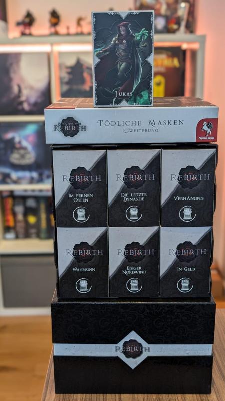 Black Rose Wars Rebirth + Rotas Box + Deadly Masks + Juka's Insert