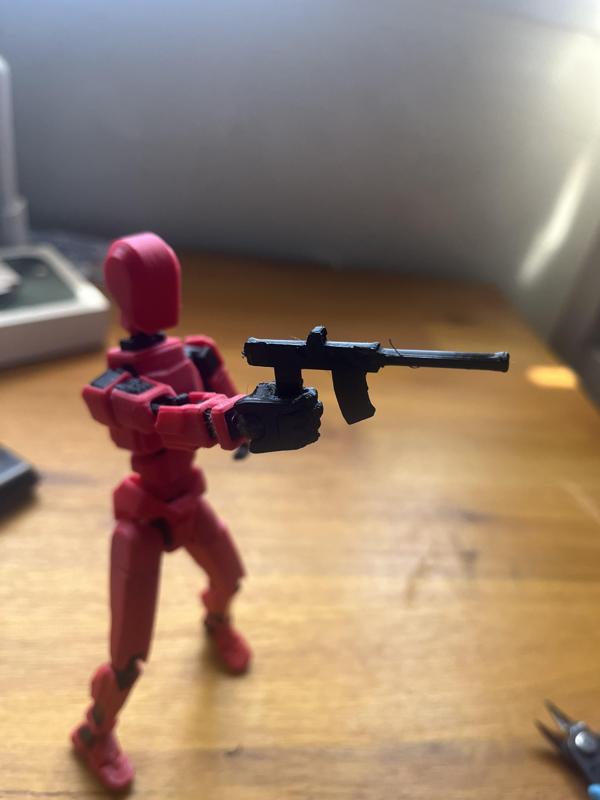 Dummy 13 Silent SMG Flat on one side