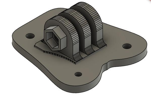 Mark 4 GoPro Mount for 7" frame
