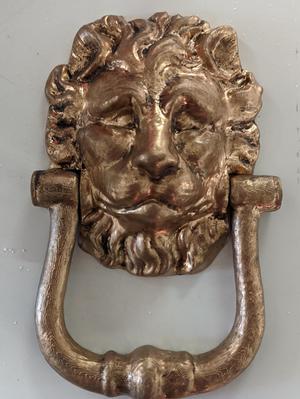 Lion Head Door Knocker