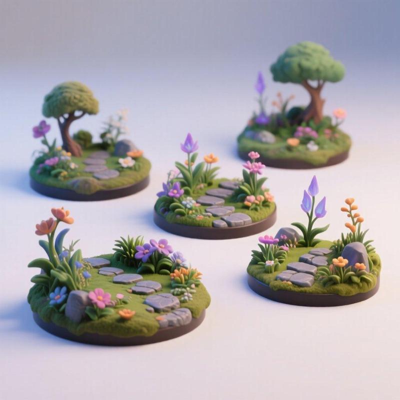 Enchanted Garden Miniatures - BuildWorlds