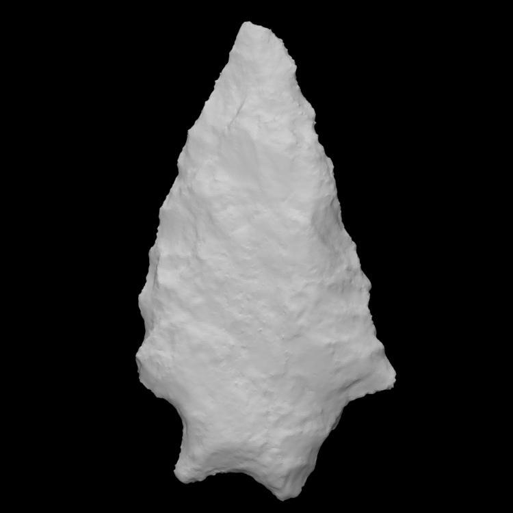 Savannah River Stemmed Point