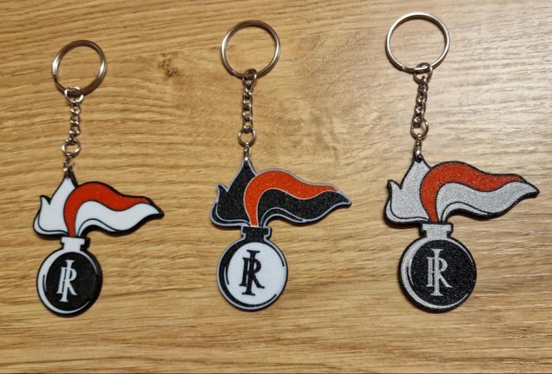 Carabinieri Flame Keychain