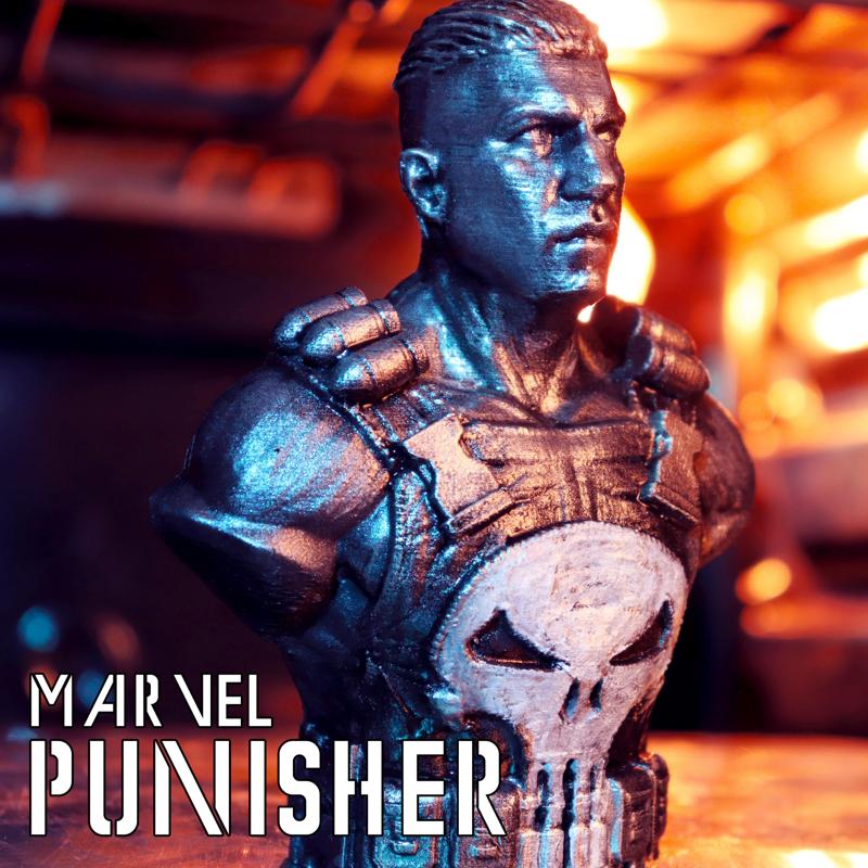 Punisher - Frank Castle / Support Free Bust