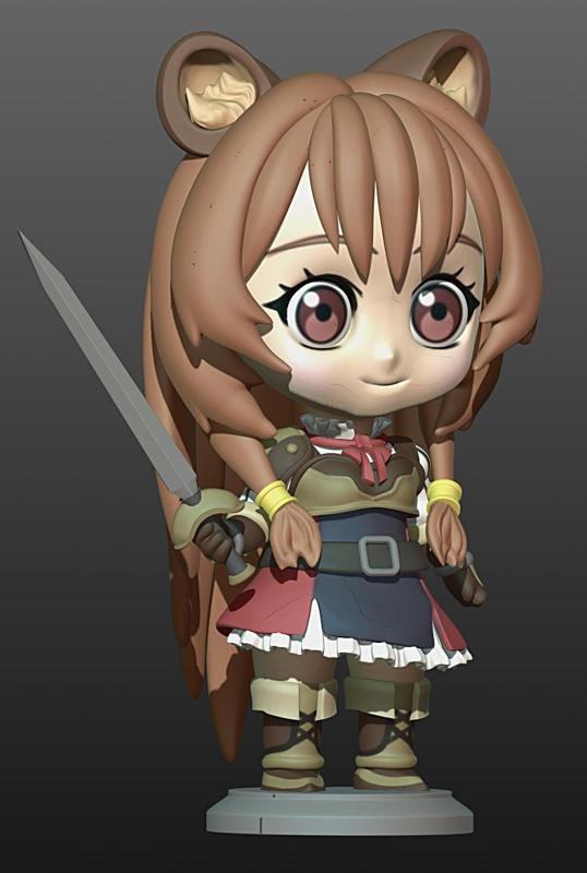 Raphtalia Chibi Tate no yuusha