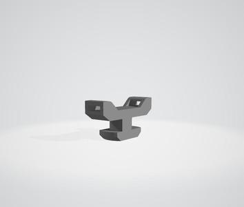 Alutec 45x45 - 10mm  hose holder