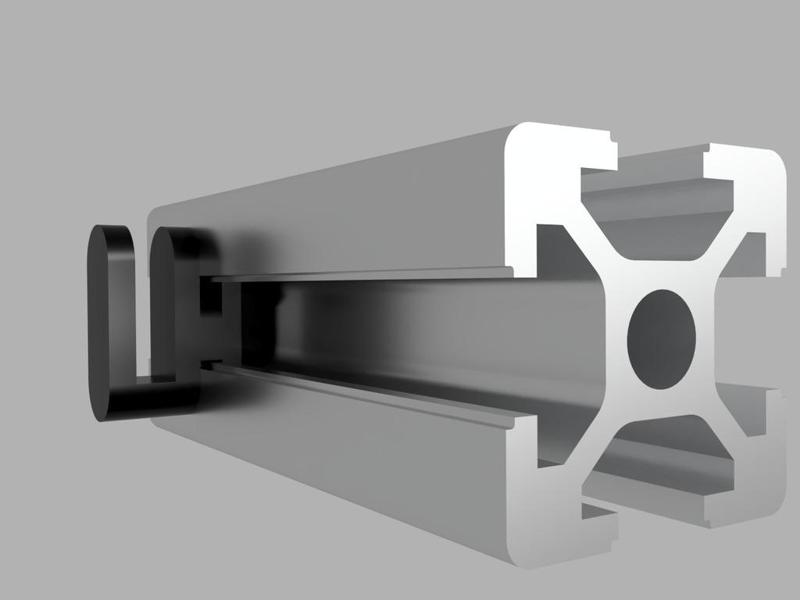 T-nut hook for 20x20 V-slot aluminium extrusion