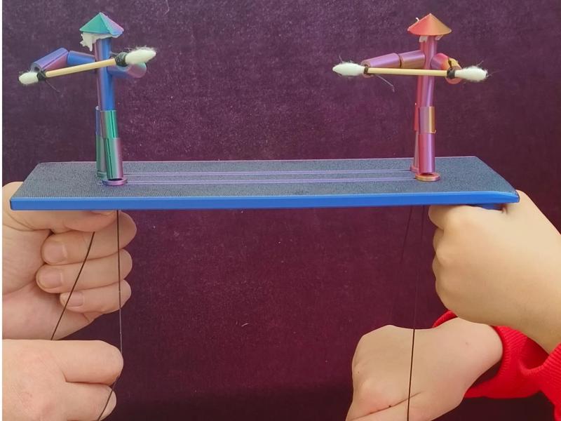 Articulated Figure Combat Arena