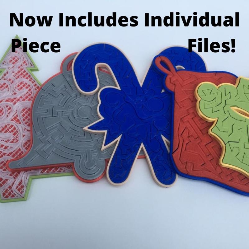 Christmas Puzzle Pack + Bonus!