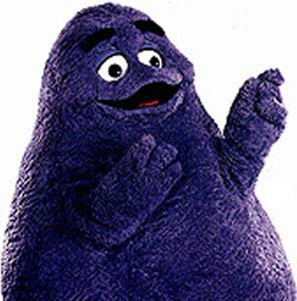 Grimace from McDonald's