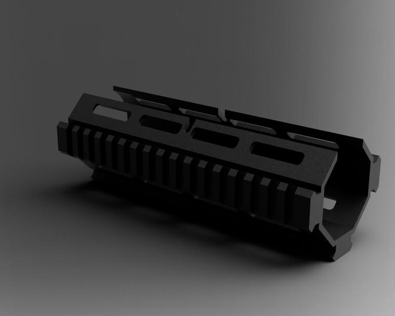 MP5SD Picatinny handguard for JG
