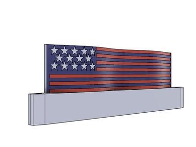 Old Glory - Dominator RAM Top Bar
