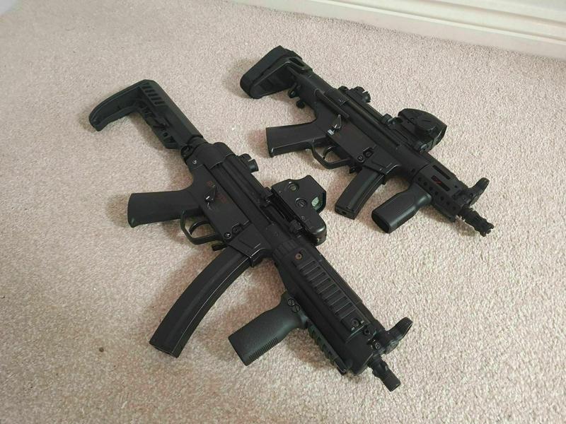 Airsoft MP5k MLOCK Handguard