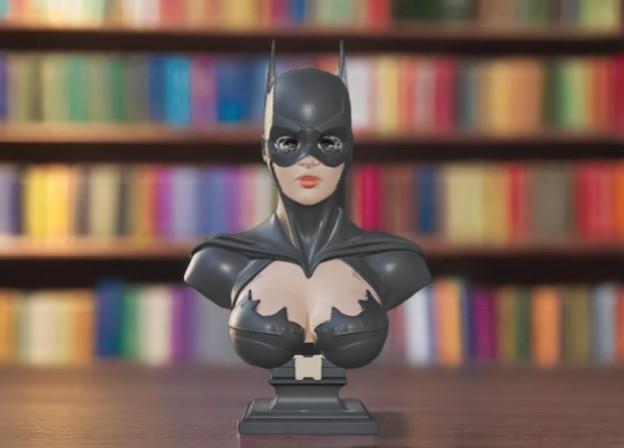 Sexy Batwoman Statue