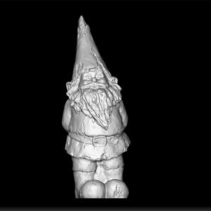 Gnome Garden Statue - Lawn Ornament STL - Whimsical Figure Print - Fantasy Garden Decor - Small Gnome Model