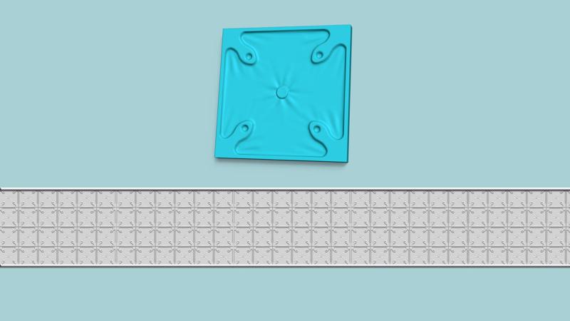 Wall Panel A11 Cloth Texture - Interior Design Decoration