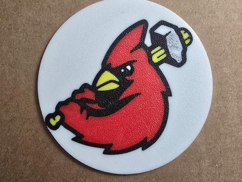 COASTER MASTER INSERT - IBL HAMILTON CARDINALS