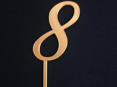 CAKE TOPPER Nr. 8