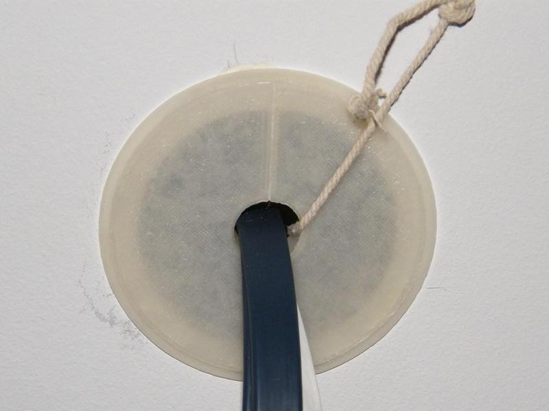 Cable Grommet for Desk or Dry-lining  (parametric)