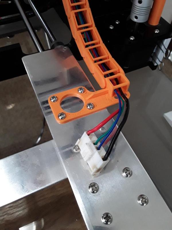 Anet A8 Bed Cable Management