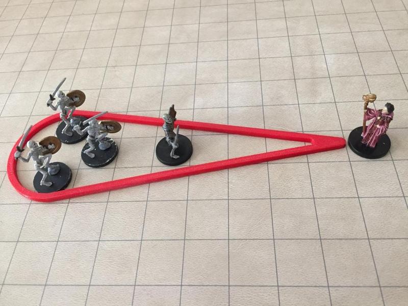  Burst Templates Savage Worlds Tabletop RPG