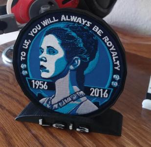 Carrie Fisher Patch Stand