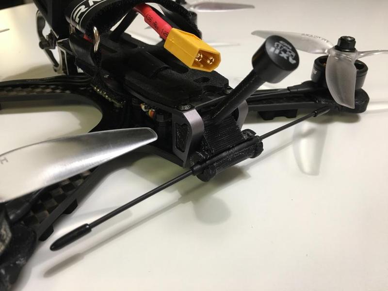 Marmotte Immortal-T V2 and Micro AXII U.FL antenna mount