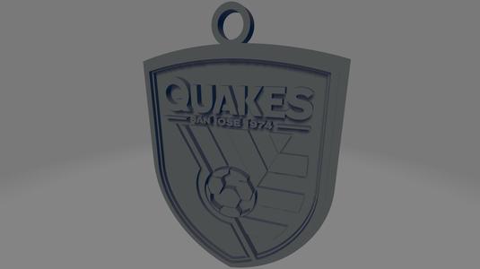 San Jose Earthquakes Keychain