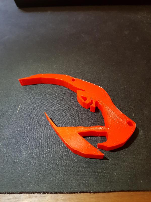 Snake head keychain/neckless