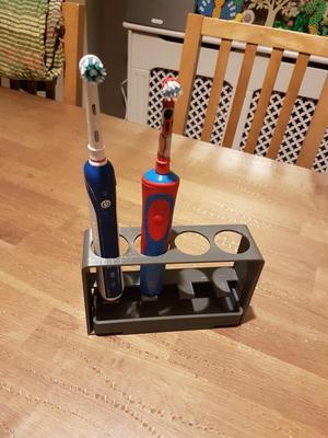 Electric Toothbrush Holder with Drip tray