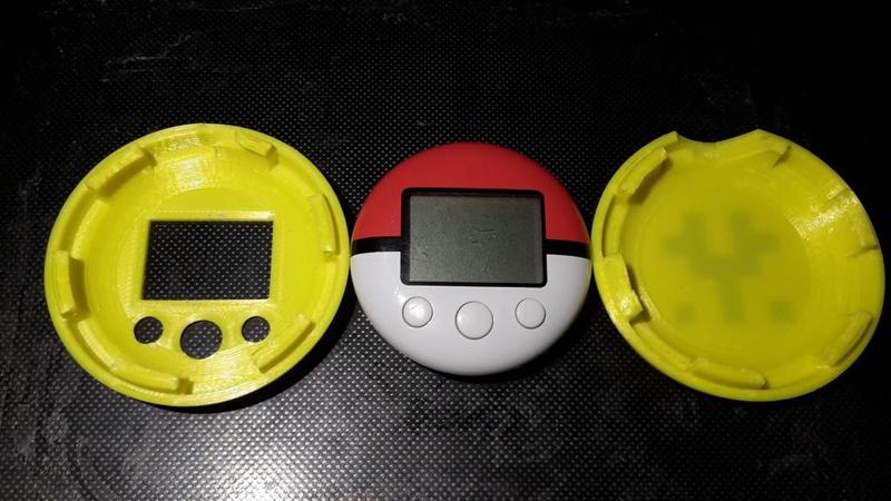 Pokewalker and Wii U Fit Meter Case - customizable / parametric