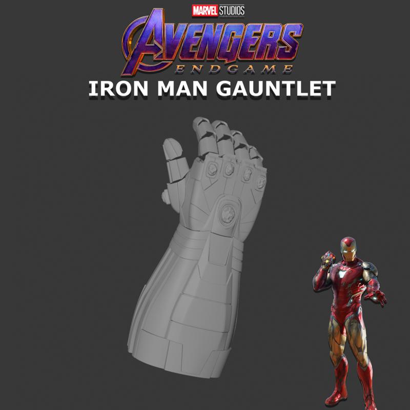 IRON MAN GAUTLET : AVENGERS ENDGAME