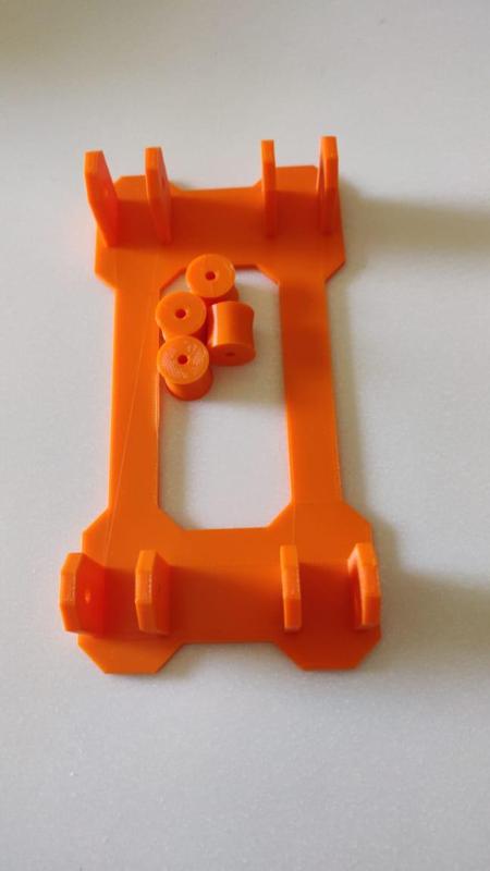 3D Printer Filament Spool Roller Without Bearing