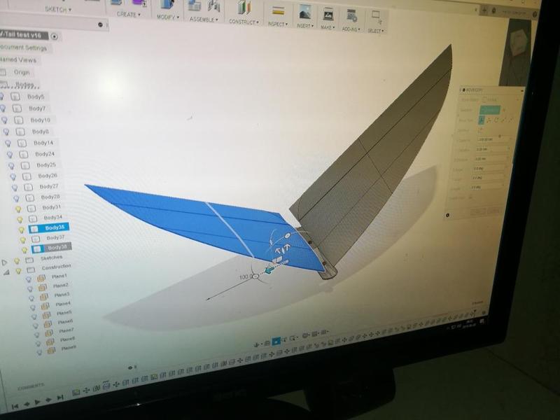 V-tail for some old graupner glider