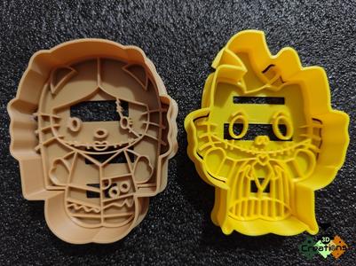 Cookie cutters -hello kitty Halloween-.