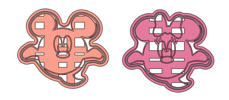 Cookie cutters - minie and mike ghost
