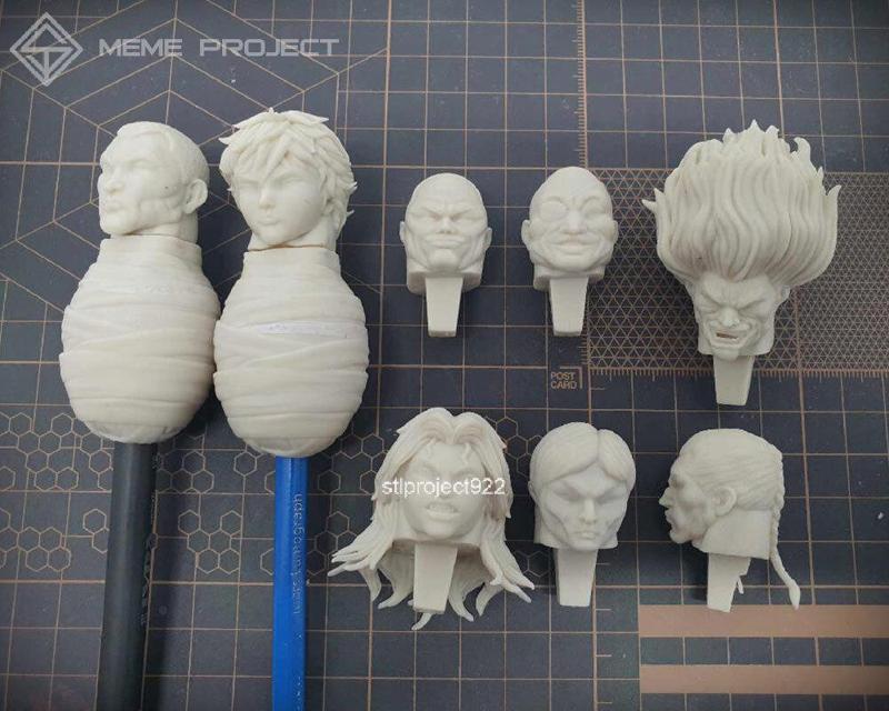 Baki Meme Pencil Toppers