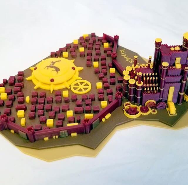 King's Landing - Game of Thrones (Multicolor)