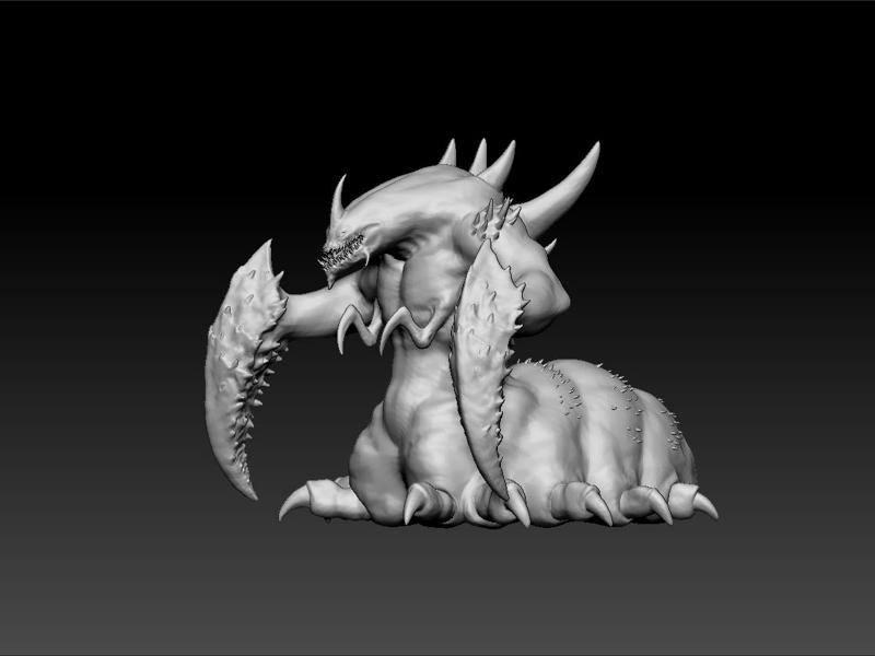 Duriel - the Lord of Pain - Duriel  3d model for 3d print - evil
