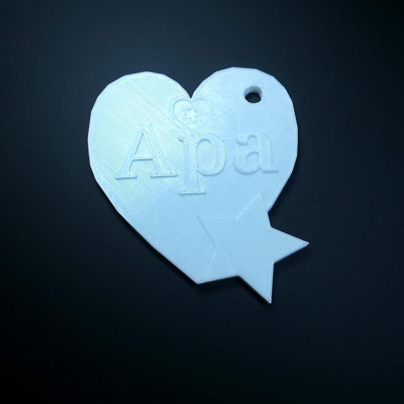 Apa Szives kulcs tart