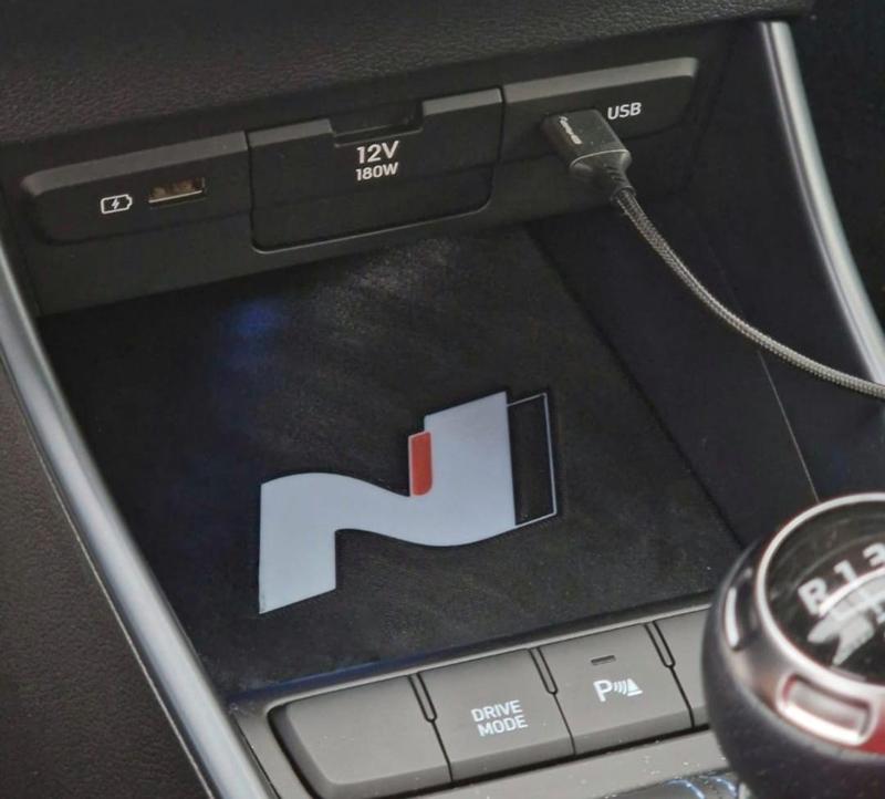 i20N central dash Insert Plate N