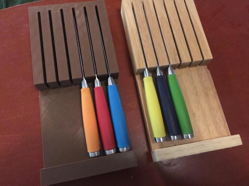 Fiesta Steak Knife Block Tray