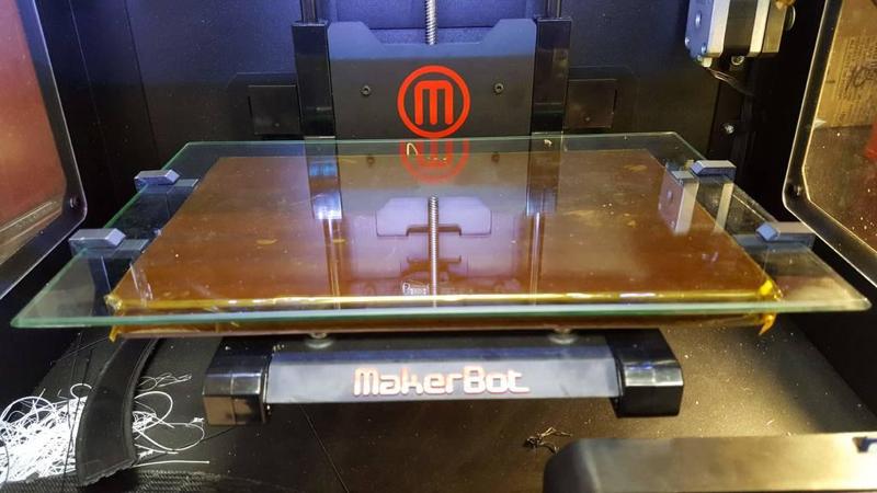 Replicator 2X Borosilicate Glass Plate Clips