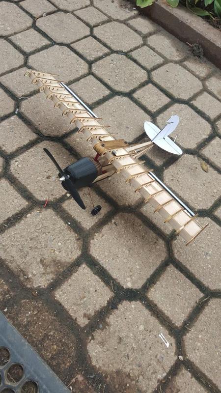 NO MODIFICATION - Laser cut / 3D printed Micro RC BabyAce (airplane)