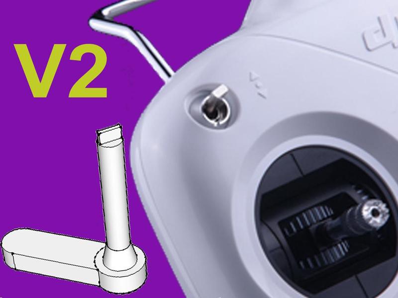 V2 DJI Phantom Pitch Control Lever