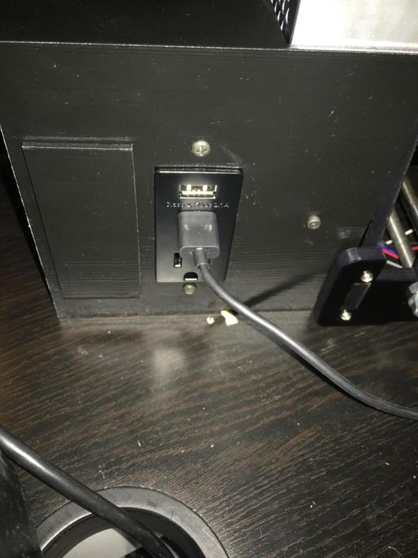 Anet A6 Power Cover with Outlet