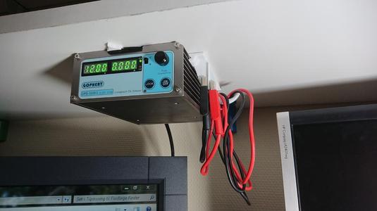 Gophert CPS-3205 II PSU - SuperSlim under shelf hanger mount and front remote switch