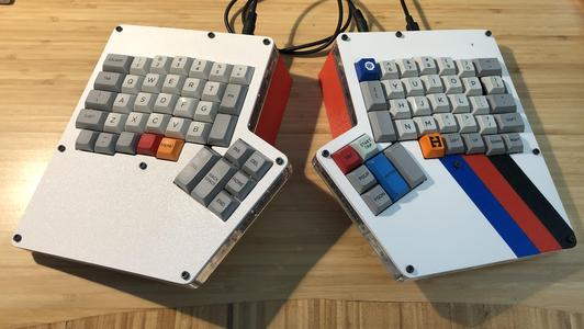 Ergodox wrist rest case top layer
